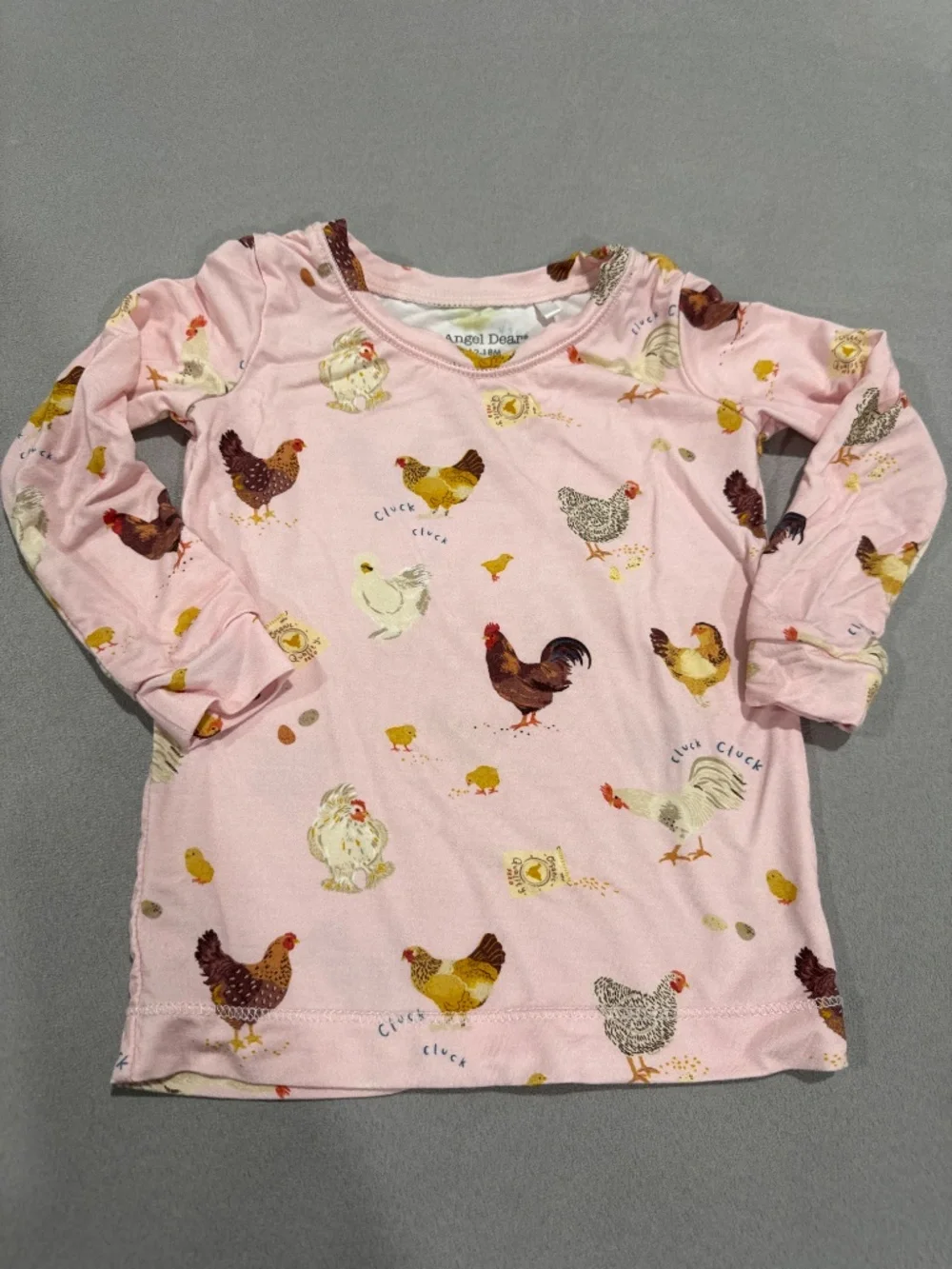 Angel Dear pink loungewear Pajama set  